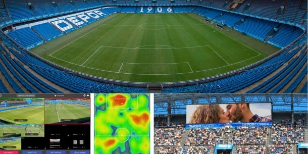 ¿Cómo cambiará el 5G al ocio deportivo y cultural? 2 riazor-depor-5g-futbol-mapa-calor