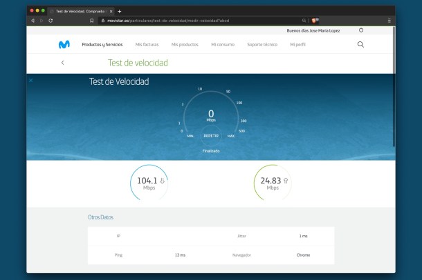 Test de velocidad - Jugar online