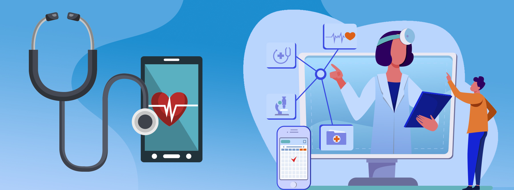 Telemedicina: Es una tecnología aplicada al sistema de salud para superar las barreras de distancia y facilitar la atención m