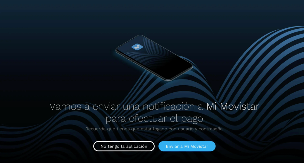 Noticificación en la App móvil Mi Movistar al comprar en Movistar+