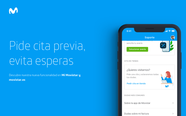 cita previa tiendas Mi Movistar