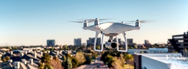 Drones urbanos, uno ojos aéreos 5G para controlar el tráfico