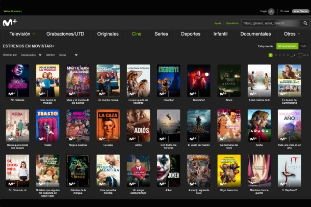 Movistar Estrenos - Programación de Movistar