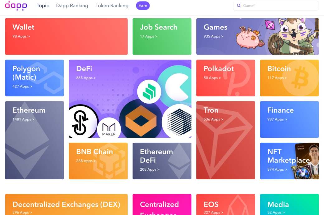 Las dapps son una alternativa anónima y descentralizada a las apps tradicionales