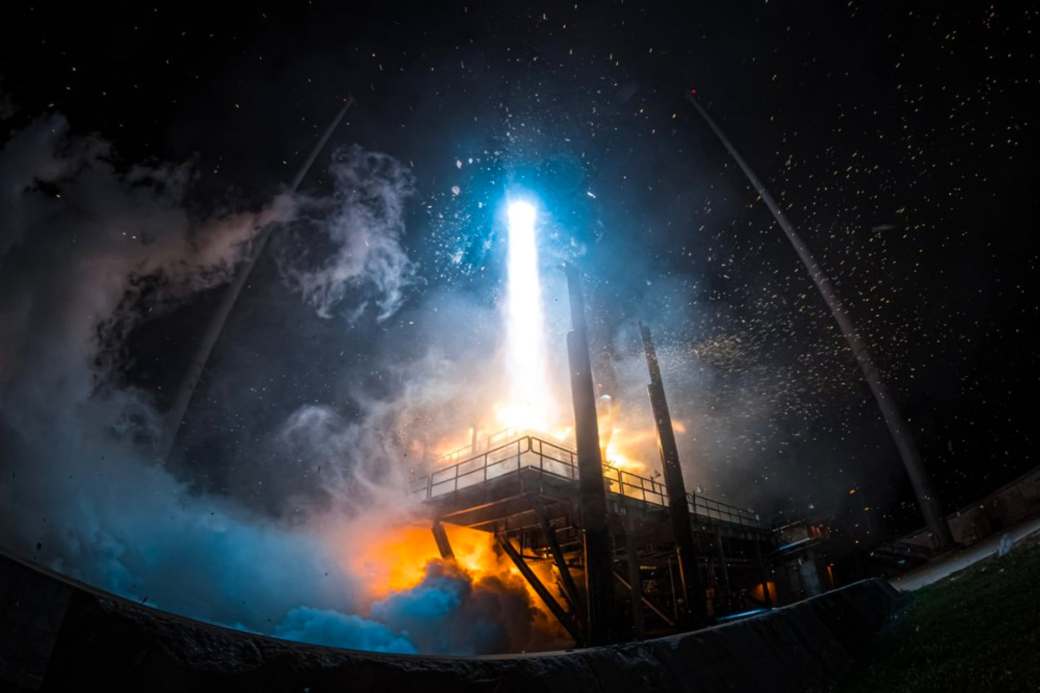 Despegue de Terran 1, el primer cohete impreso en 3D
