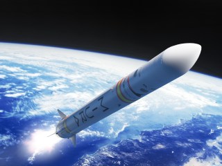 Renderizado del primer cohete espacial español