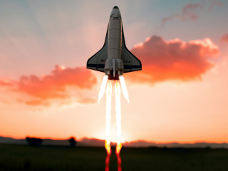Innovación espacial Cohete autófago