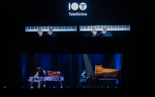 piano holografico lang lang concierto centenario telefonica