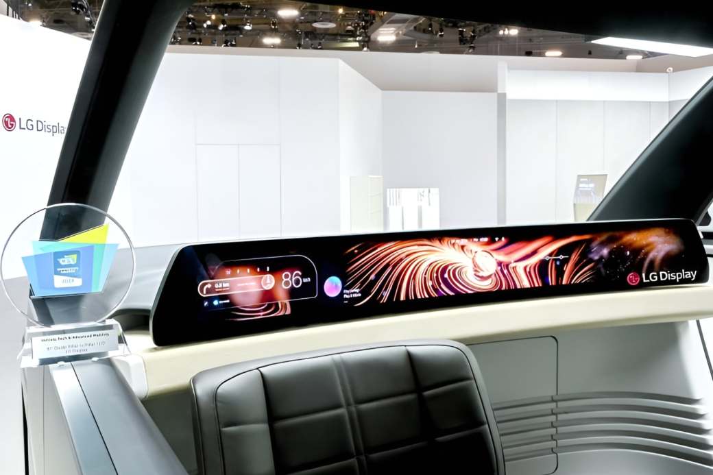 LG fabrica pantallas Tandem OLED para automóviles