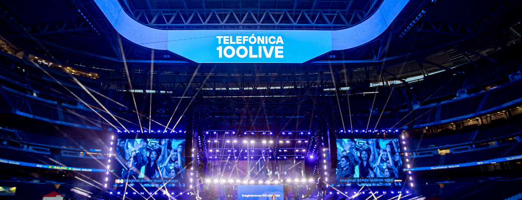 Concierto Centenario Telefónica 100 LIVE