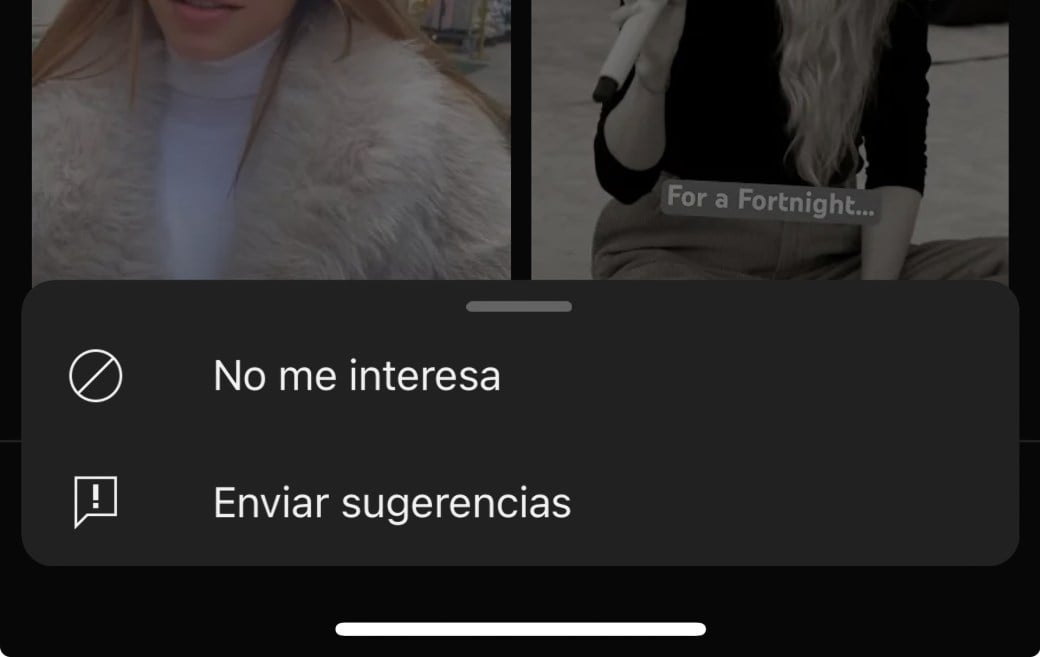 YouTube reiniciar algoritmo