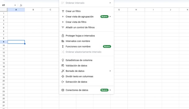 Google Sheet trucos