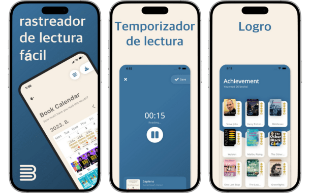 Bookmory app para gestionar tus lecturas y tiempo de lectura