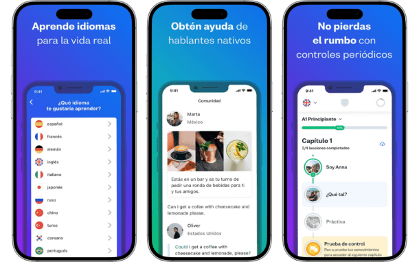 Busuu app para aprender y mejorar en idiomas