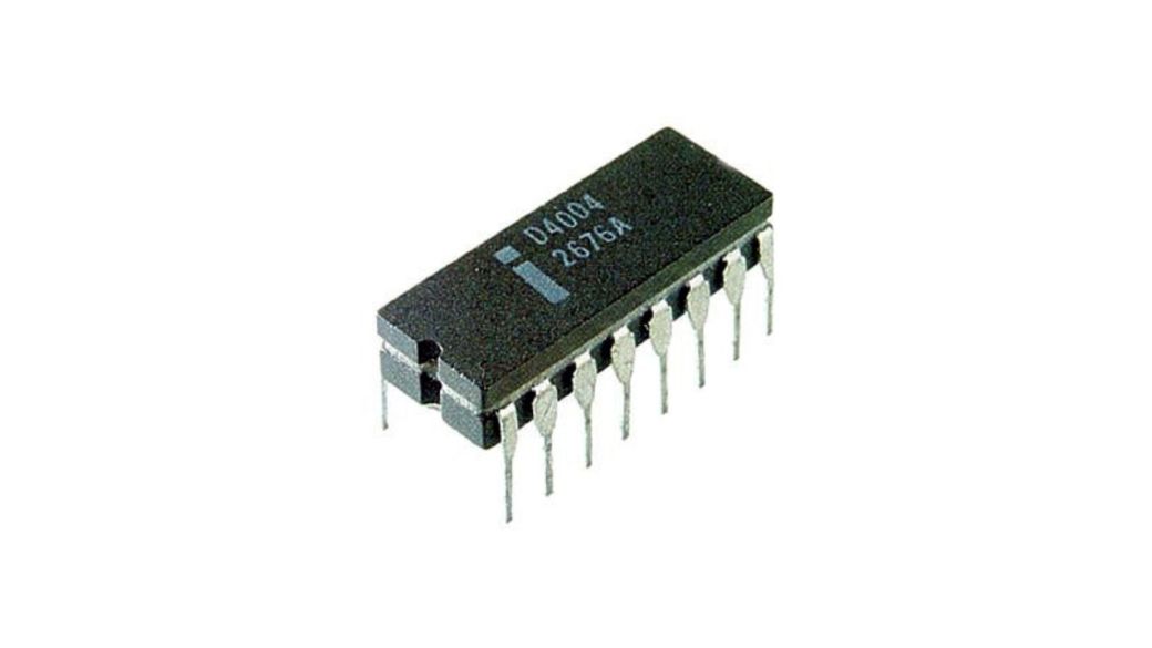 micro-procesador-Intel- 4004