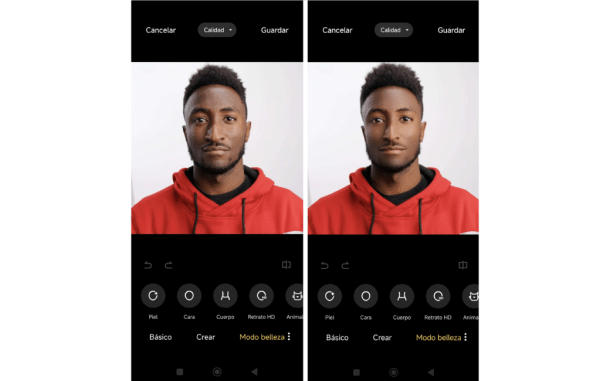 Modo belleza xiaomi 14tpro