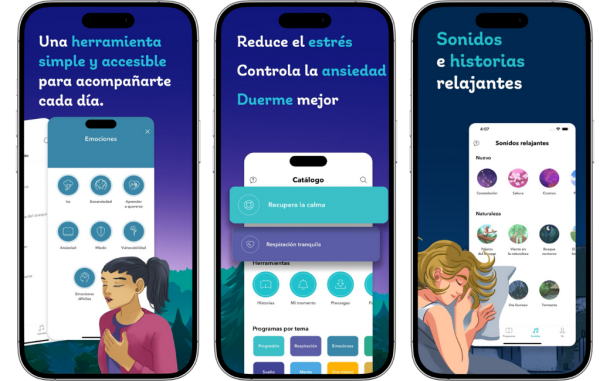 Petit Bambou app para relajación, meditación y dormir