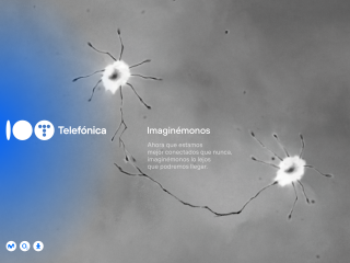 Neurona la imagen de campaña de Telefónica