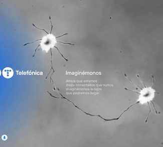 Neurona la imagen de campaña de Telefónica