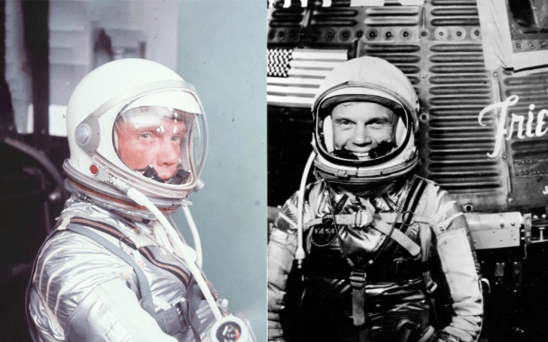 John Glenn primer hombre en orbitar la tierra