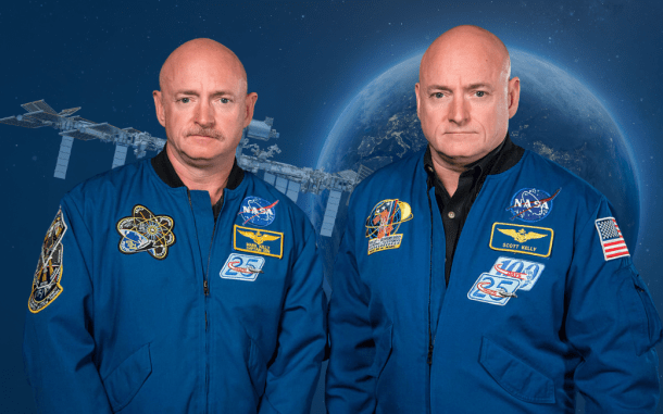 Scott y Mark Kelly, modificacion genética, espacio exterior, estación espacial