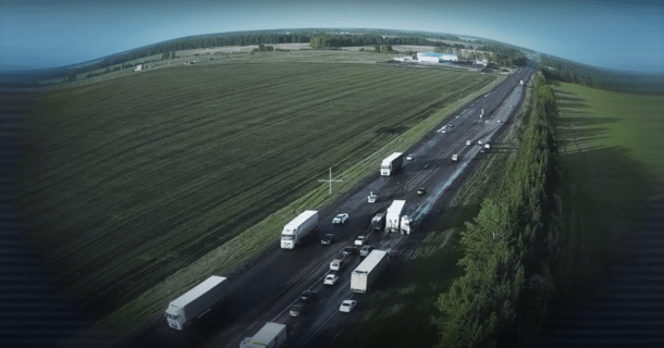 vídeo dron 5G piloto telefonica innovacion redes satelitales LEO