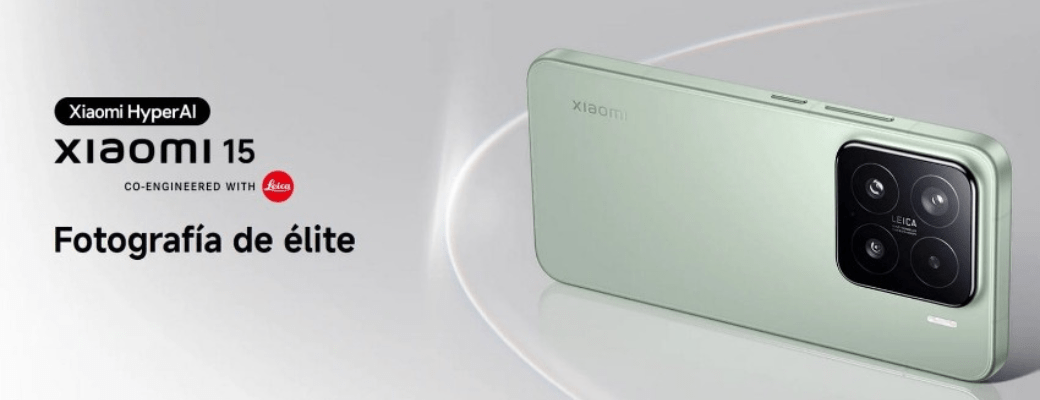 cabecera xiaomi 15 teléfono móvil