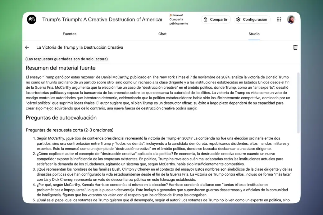 NotebookLM te ayudará a entender y procesar cualquier contenido por complejo que sea