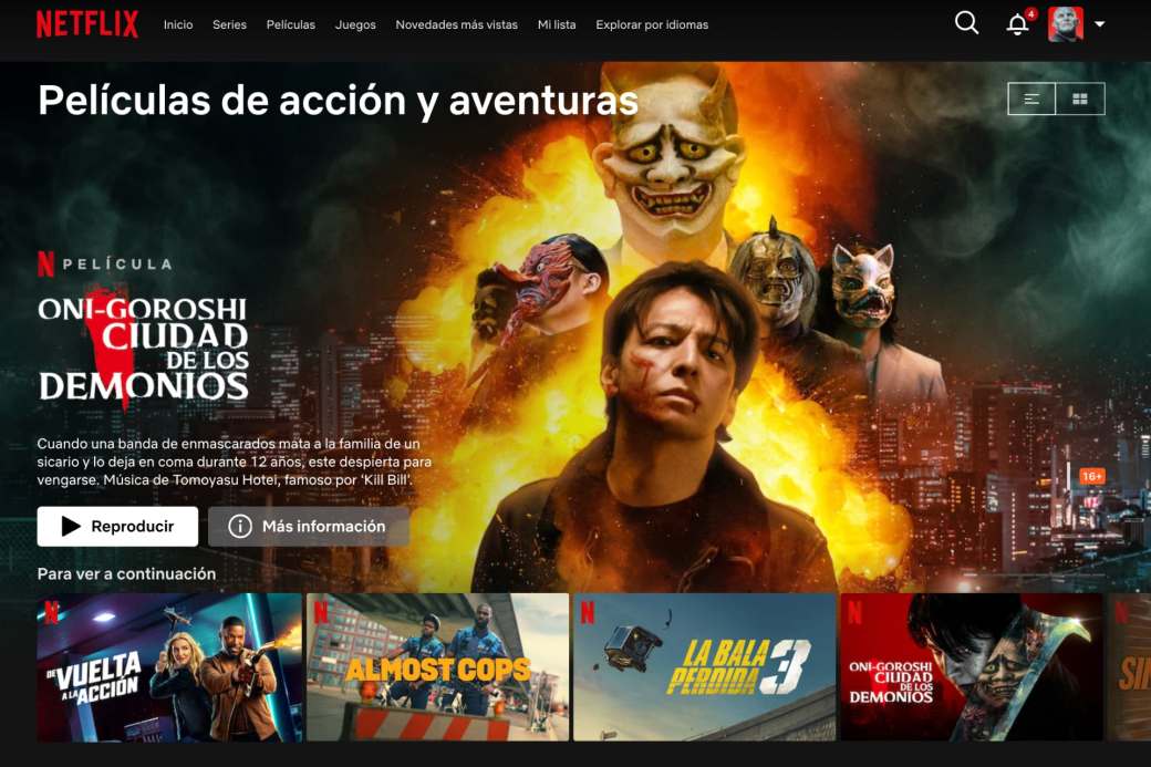 Códigos secretos de Netflix