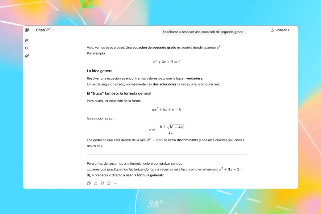 Modo de estudio de ChatGPT y aprendizaje guiado de Gemini