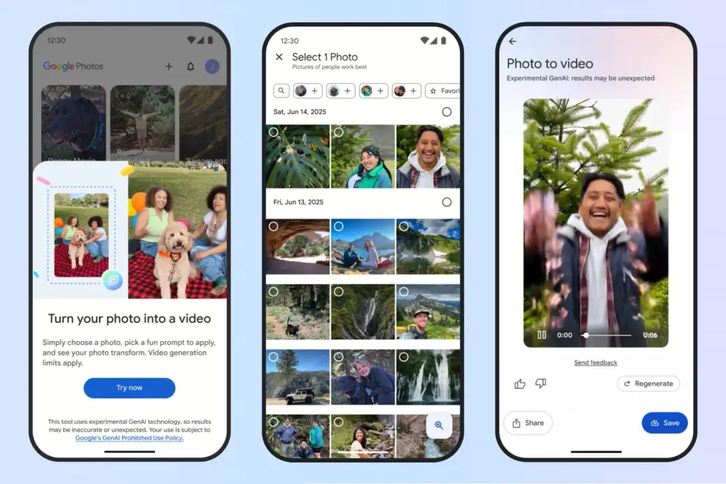 Dale vida a tus fotografías con la IA de Google