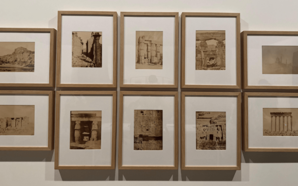 Fotografías de Egipto de la exposición "El sueño de la Razón"