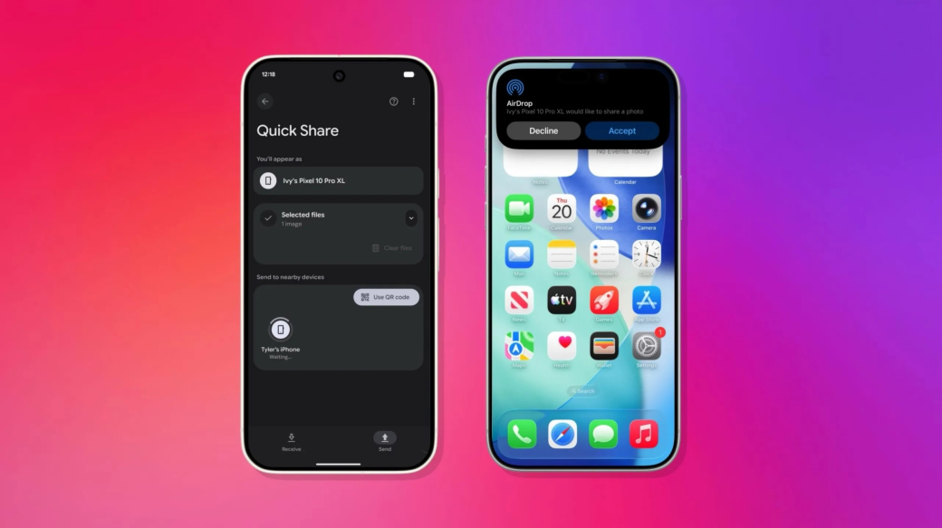 Cómo y por qué AirDrop ahora funciona con Android