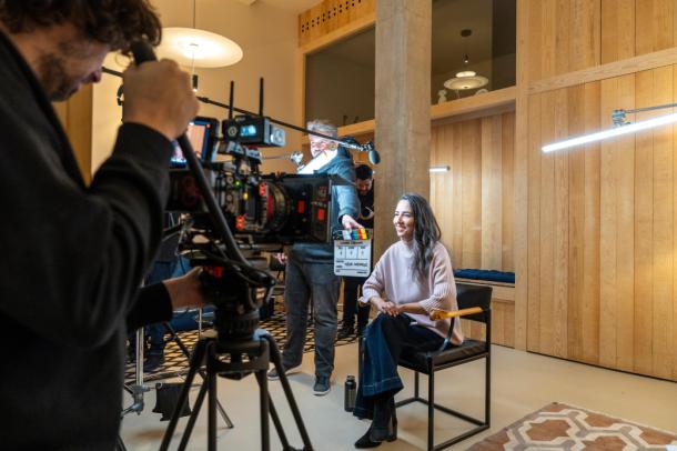 Grabación de Mejor Conectados con Susana Carmona