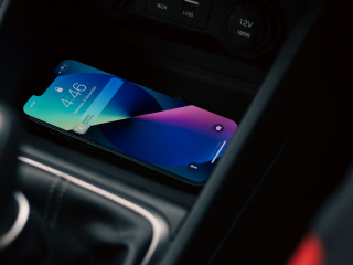 Cargador inalámbrico coche