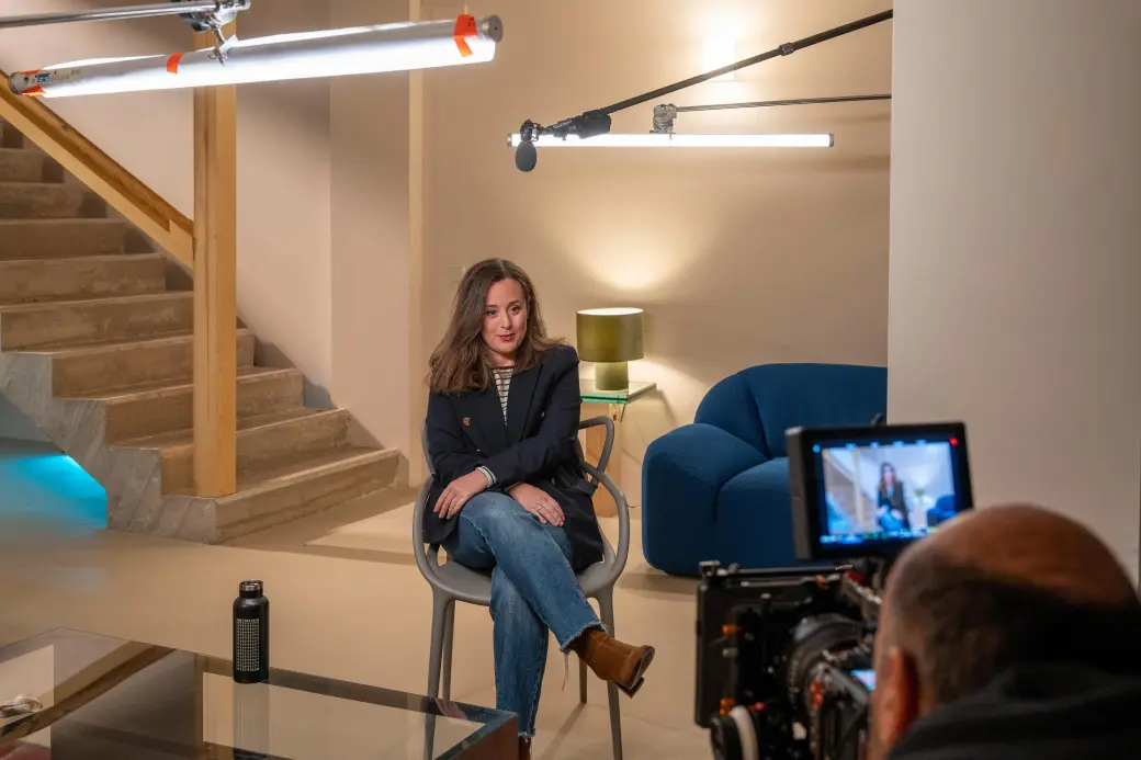 Lorena Macías, nuestra protagonista de este MejorConectados, frente a la cámara