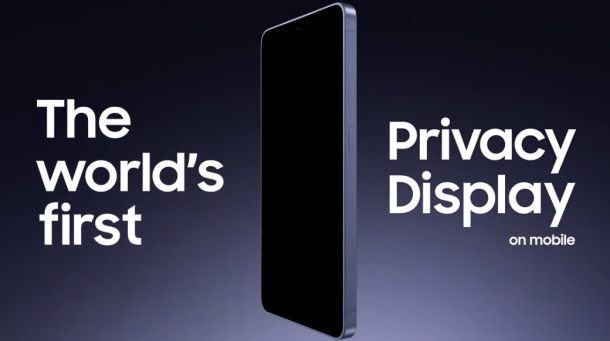 Privacy Display Samsung