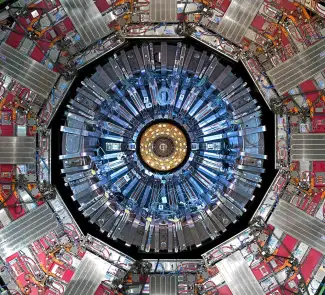 Detector CMS del LHC del CERN