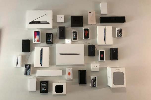 Cajas de Apple - unboxing de Apple