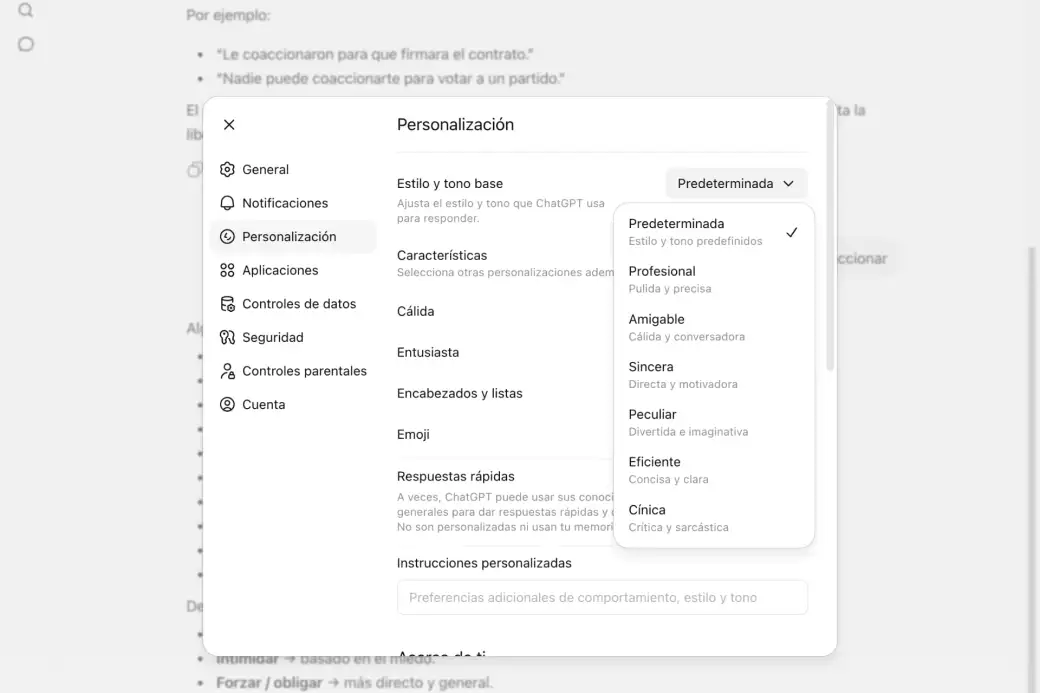 Evitar que la IA te dé la razón cuando le preguntas
