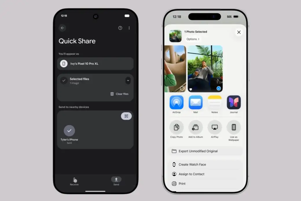 AirDrop en Android