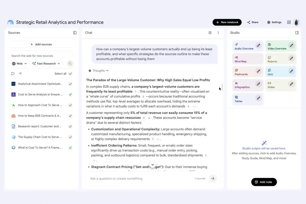 NotebookLM ahora es Gemini Notebook