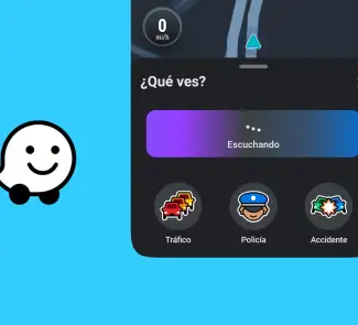 Avisar a Waze por voz