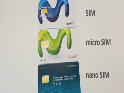 SIM, NanoSIM o MicroSIM. ¿Qué tarjeta usa mi teléfono?