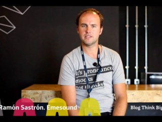 Entrevista al fundador Emesound, R. Sastrón, en la Academia Wayra