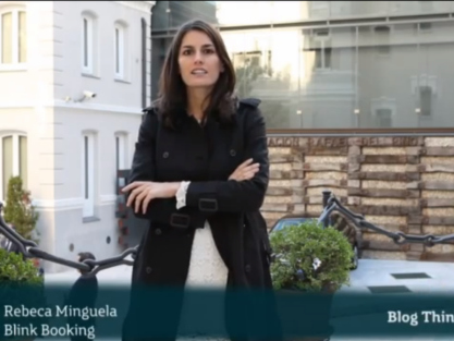 Rebeca Minguela, CEO y cofundadora de Blink Booking, en ...