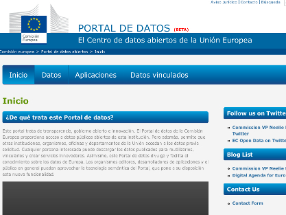 Portal open data de la UE