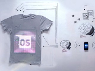 tshirt programables llegan a la moda